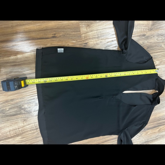 L’Academie Black Blouse Size Small - Picture 4 of 6